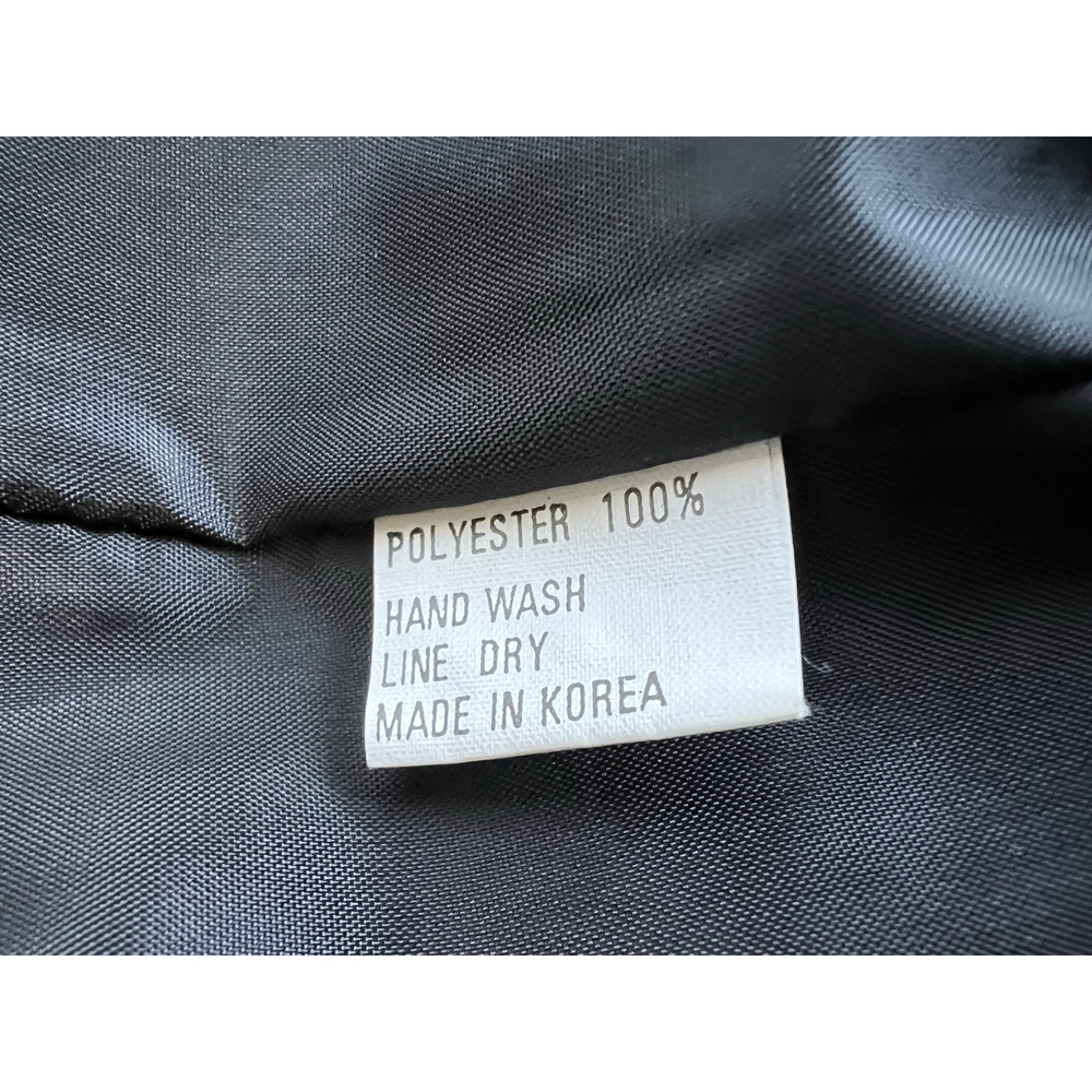 Vtg Copper color Avant garde Bomber textured Lightweight Unisex Jacket Sz 4=M/XL - Picture 7 of 10